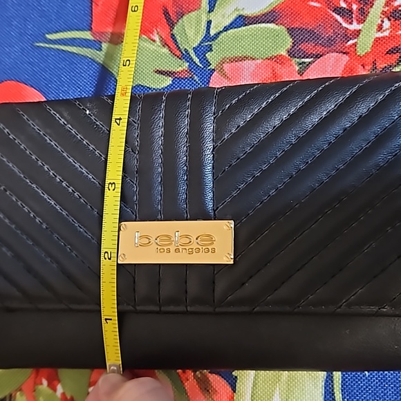 NWT bebe Black Wallet - Picture 5 of 7